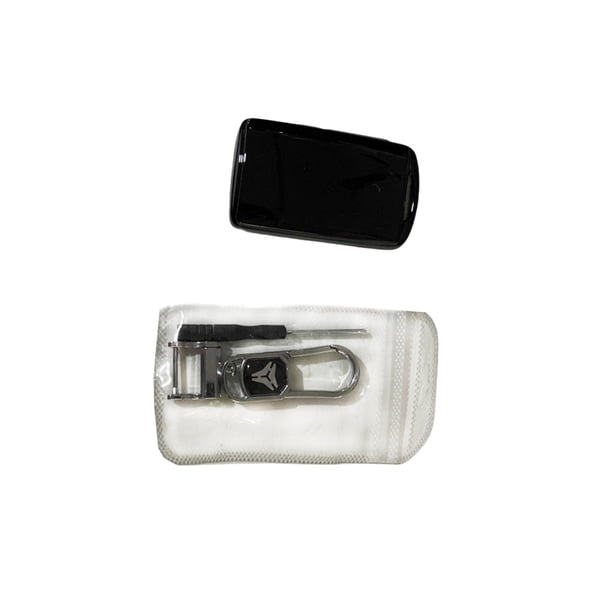Kenally Auto Key Fob protección portátil a prueba de arañazos accesorios de carcasa brillante con reemplazo de llavero para CX-5/CX-30/CX-9 2020-2021 Type9 NO9 Kenally VI015659-01B