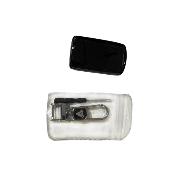 Riwesomey Auto Key Fob protección portátil a prueba de arañazos accesorios de carcasa brillante con reemplazo de llavero para CX-5/CX-30/CX-9 2020-2021 Automoción decorativa y accesorios Negro Riwesomey VI015659-01B