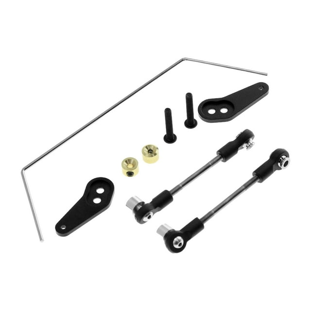 Barra estabilizadora trasera para 2WD -01 BB01, accesorios de bricolaje, fácil de instalar, duradero, RC, 1/10