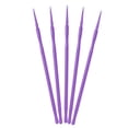 thumbnail image 2 of 100 PCS Disposable Mascara Brushes Micro Extension Mascara Brush Eyelash Brushes Mascara Wands Spoolies for Eyelash (Purple), 2 of 2