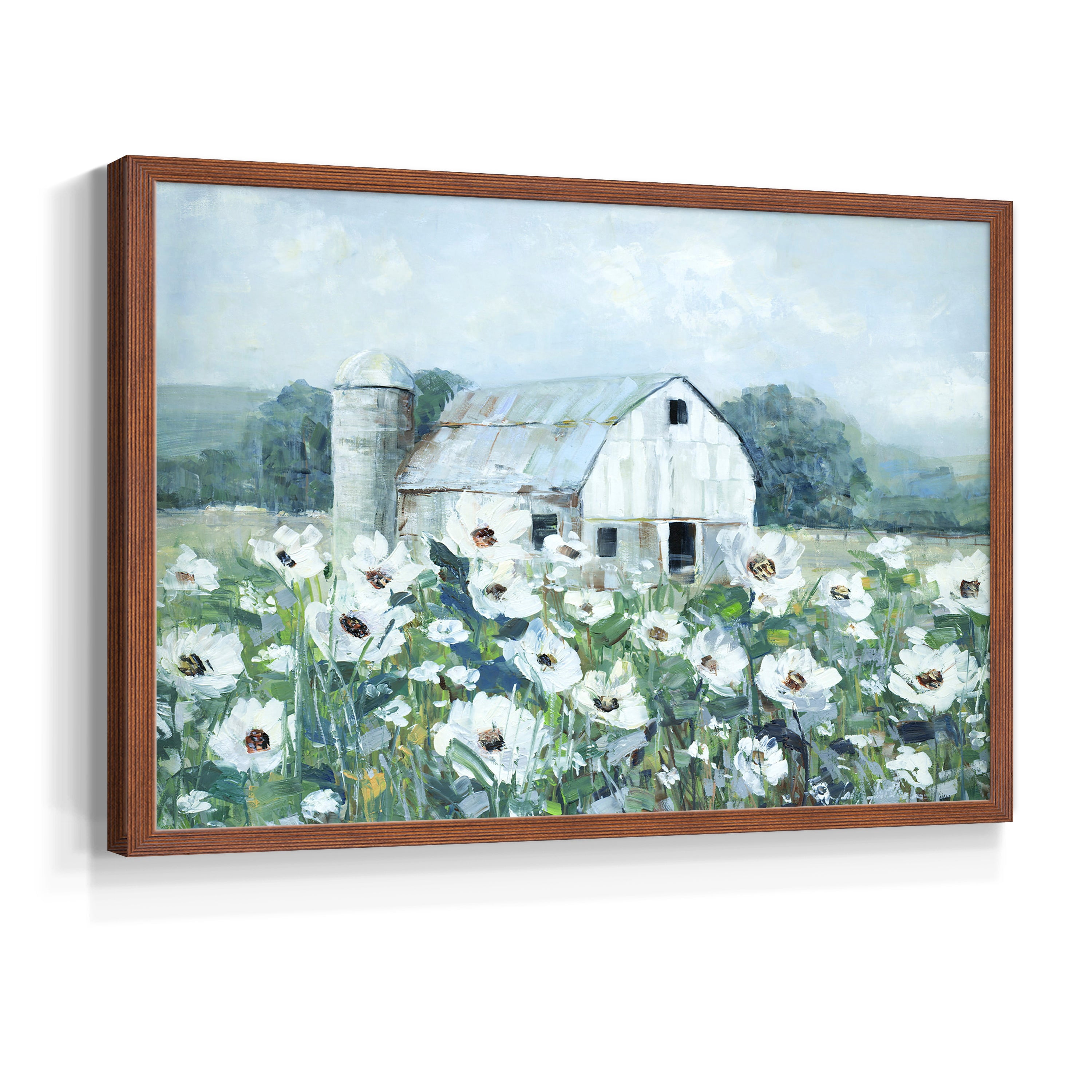 Dream Fields by Sally Swatland - Restickable Framed Giclée Print