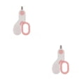 thumbnail image 2 of Methold Cortaúñas profesional para mascotas con luz LED Línea de sangre Herramienta de aseo Tijeras de superficie curva Recortadora Rosado 2Conjunto, 2 of 6