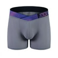 thumbnail image 7 of JOCKMAIL Men's Boxer Briefs Men Padded Underwear Enhance Butt Lifter Shapewear with Removable Padded, 7 of 7