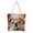 Dog, variant on Dog Print Cotton Canvas Tote Bags Reusable Beach Shopping,Female