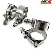 HPS Stainless Steel T-Bolt Clamp SAE for 1" ID hose - Effective Size: 1.25"-1.46"