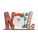 thumbnail image 1 of Xihbxyly Venta de Palets Adornos de Madera Pintados para Navidad, Decoración de Escritorio, Papá Noel, 1 of 1