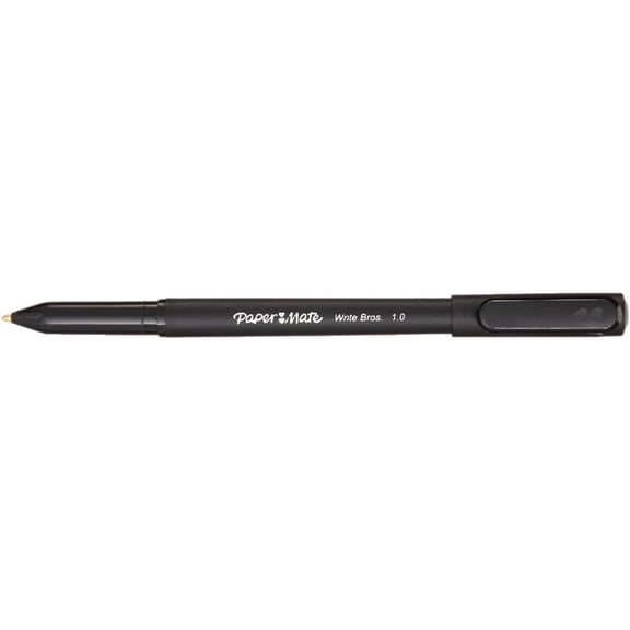 Ballpoint Pen, Medium Point, 10/PK, Black, Sold as 1 Pack by Paper Mate