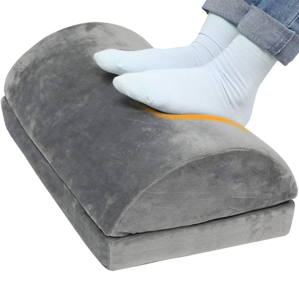 Salonmore Adjustable Foot Rest Under Desk Footrest With 2