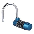 thumbnail image 3 of 5 Digit Code Lock Padlock U shaped Suitcase Door Combination Lock Blue, 3 of 8