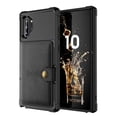 thumbnail image 4 of Samsung Galaxy Note 10 Plus Wallet Case, Dteck Heavy Duty Hard Silicone Shockproof Case Flip Leather Card Holder Protective Cover For Samsung Galaxy Note 10+ 6.8 inch, Black, 4 of 9