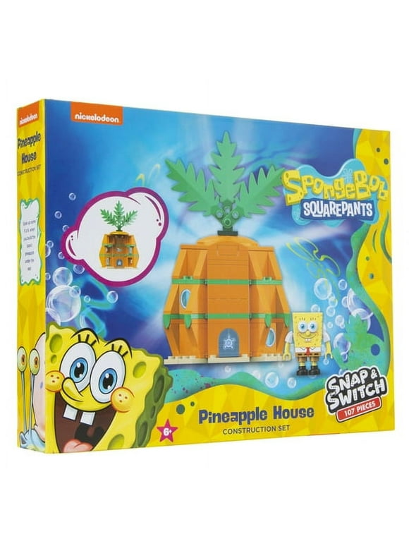 SpongeBob SquarePants Snap & Switch Construction Set - Pineapple House