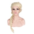 thumbnail image 1 of Peluca para cosplay Elsas Princess Anime, 65 cm, fibra de alta temperatura, 1 of 3
