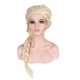 thumbnail image 1 of Peluca para cosplay Elsas Princess Anime, 65 cm, fibra de alta temperatura, 1 of 3