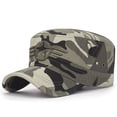 thumbnail image 1 of Men‘S Cotton Baseball Cap Adsjutable Strapback Sun Protection Breathable Casual Outdoor Sports Sunhat For Summer New Fashion, 1 of 1