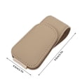 thumbnail image 2 of Sunglasses Holders For Car Sun Visor, Magnetic Leather Glasses Eyeglass Hanger Clip For Car, Business Card Clip Eyeglasses Mount Car Visor Accessories, 2 of 2