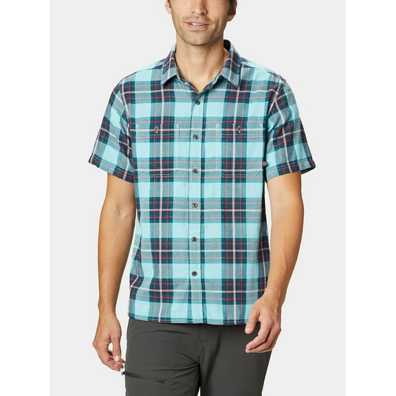 Mountain Hardwear Men's Sinks Canyon Short Sleeve Shirt, Eddy, Large