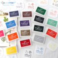thumbnail image 2 of Flowertree colores caramelo almohadilla de tinta sello almohadilla DIY accesorios, 2 of 4