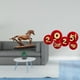 thumbnail image 2 of Figura decorativa coleccionable de caballo, ideal para decorar escritorios, paredes o puertas durante la Fiesta de ., 2 of 8