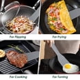 thumbnail image 3 of Youkk 2pcs Silica Gel Small Kitchen Spatula Exquisite Craft And Wide Application Long Handle Small Spatula 1Set, 3 of 6
