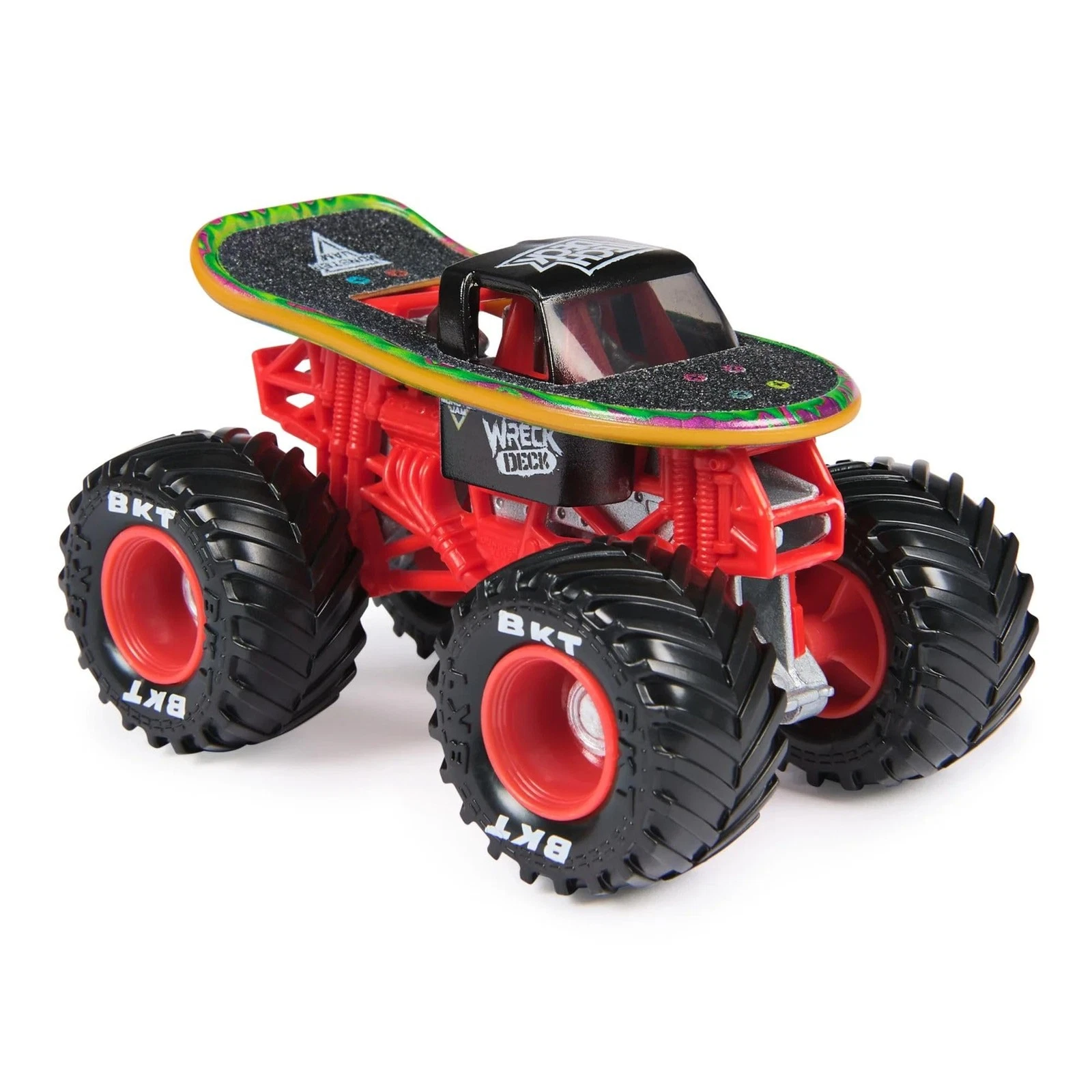 Monster Jam 1:64 Tech Deck Wreck Deck Die-Cast Monster Truck Series 45 (2026)