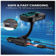 thumbnail image 2 of Transmisor Bluetooth Bloosom  Fm Qc3.0 Pd Asistente Voz Usb Aux Auto Negro, 2 of 5