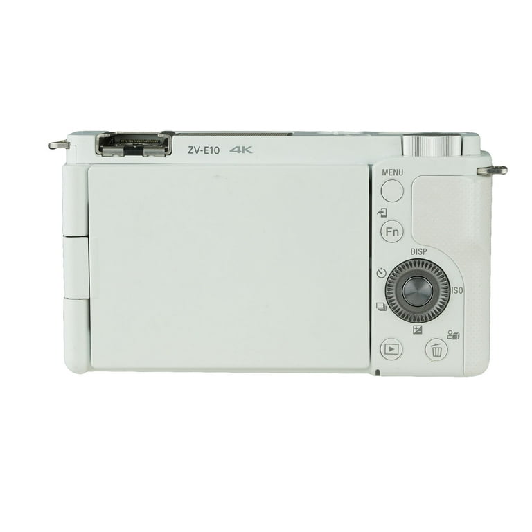 Sony ZV-E10 Mirrorless Camera 24.2MP 4K Digital Body And Accessories White