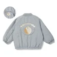 thumbnail image 1 of Chaquetas para niño y niña, abrigos de algodón con forro polar bordado de manga larga para invierno y otoño, ropa para niños pequeños, 1 of 5