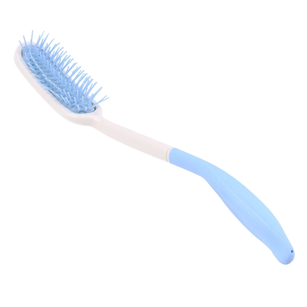 Long Reach Hairbrush Anti-slip Comfort Long Handled Comb for Elder Hand-disabled People