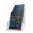 thumbnail image 2 of 4 Pocket Bi Fold Organizer 4 Tier 6”W Brochure & Product Catalog Holder, 2 of 2