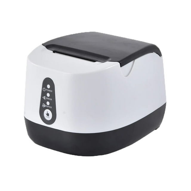 TFixol 58mm Portable Bluetooth Thermal Printer for Receipts and Barcodes, Wireless USB Printing, Compact Design with US Plug, High-Speed 70mm/s, 203 DPI Resolution, Compatible with