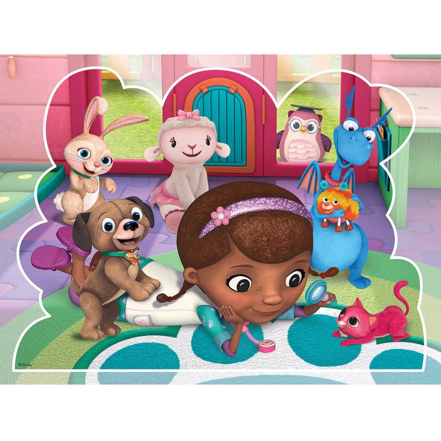 Doc McStuffins 15-Piece Shaped Floor Jigsaw Puzzle New and Boxed 