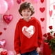 thumbnail image 1 of TaTaai Valentines Sweatshirt Women Gnomes Shirts Love Heart Sweater Crewneck Long Sleeve Pullover Tops Gift, 1 of 8