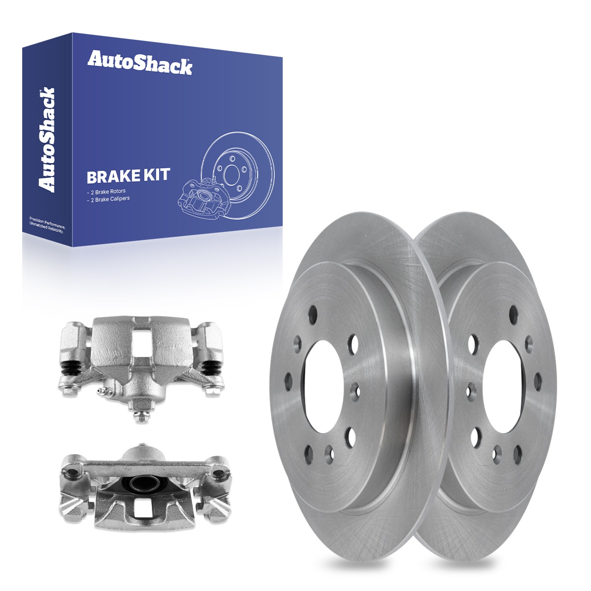 AutoShack Rear Drilled & Slotted Brake Rotors | Replacement for Pontiac Grand Am AutoShack Rear Drilled & Slotted Brake Rotors | Replacement for Pontiac Grand Am