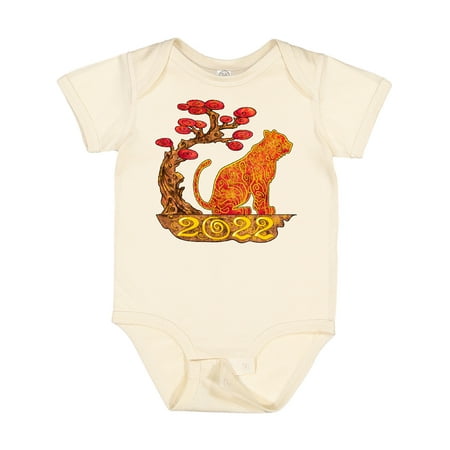 

Inktastic 2022 Year of the Tiger- New Years Gift Baby Boy or Baby Girl Bodysuit