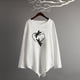 thumbnail image 4 of Camiseta de manga larga con cuello redondo y estampado informal a la moda de verano para mujer Fridja  fjkfkj1750, 4 of 4