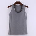 thumbnail image 5 of Byworldtasic Long Sling Tank Top for Women Wide Straps Cami Solid Color Camisole Cotton Tank Top, 5 of 8