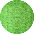 thumbnail image 1 of Ahgly Company Indoor Round Persian Green Traditional Area Rugs, 7' Round, 1 of 1