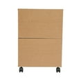 thumbnail image 5 of 2-Tier Rolling Office Cabinet Organizer File Storage Lock Filing Cabinet Drawer, 5 of 24