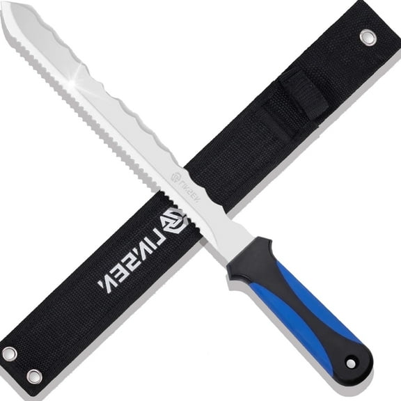 GZCMXH Insulation Knife Sod Cutter Knife Garden Knife for outdoor garden budding, Lawn Repair, Double-Edged 11.14-inch sharp, easy to carry