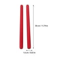 thumbnail image 3 of 2Pcs Creative Lummi Sticks Wooden Musical Percussion Instruments for Kids (Red), 3 of 8