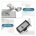 thumbnail image 4 of Magnetic Seam Guide Edge Locator Sewing Machine Gauge Sewing Tools For Sewing Machine Presser Foot Hemmer Universal Accessories ,Easy to Install, 4 of 6