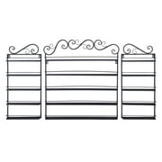 5 Layers Metal Wire Big Size Nail Polish Organizer Nail Gel Bottle Wall Rack Holder Lipstick Display Shelf