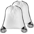 thumbnail image 1 of 2PCS Drawstring Bags PE Bags Drawstring Gym Bag Fluorescent Green Draw String Bags Drawstring Backpack for Sports, Gym, Travel, Swimming, Beach for Women Men, 1 of 7