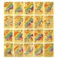 thumbnail image 3 of 55 Pcs (5GX+3Vstar+47V-max) Rainbow Gold Foil Assorted Cards, GX V-star V-max Charizard Card Card Set Children's Birthday Gift Card Collectors, 3 of 4