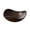 #284-Khaki, variant on Kieccall Wood Grain Finish Triangle Fruit Plate Snack Serving Tray for Kitchen Gift