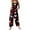 Black, variant on Fgvctg Valentine's Day Women's Jumpsuit Wide Leg Pant Trendy Love Heart Print Overalls Sleeveless Rompers Spaghetti Straps Jumpsuits Oversized Bib Overalls Sprimg Clothes With Pockets Red 4XL