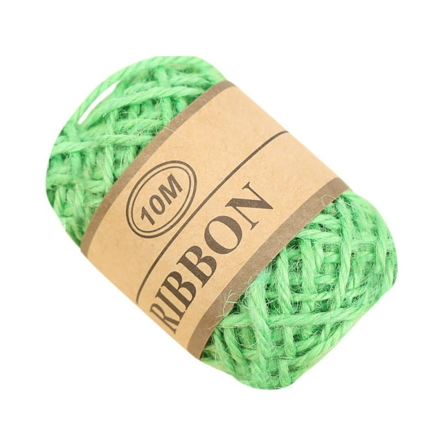 XYAIYT Colorful Hemp Rope for DIY Crafts and Decorative Projects Suit for Gift Wrapping Photo Wall Hanging and Gardening Multipurpose Jute String for Christmas and Halloween Decor