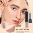 thumbnail image 1 of Concealer Liquid Double-Sided Contouring Pen 3D Face Brightening 01#DARK NEMESIS, 1 of 1