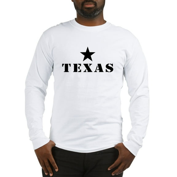 CafePress - Texas, Lone Star State Long Sleeve T Shirt - Unisex Cotton Long Sleeve T-Shirt