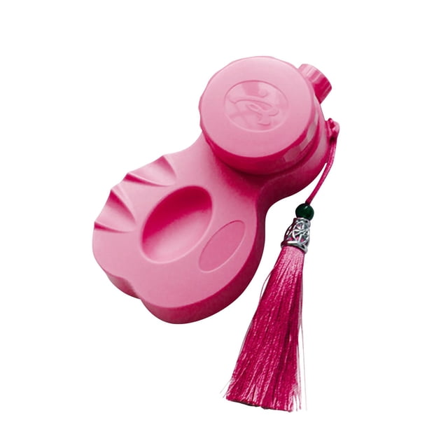 simhoa Ink Holder with Lid Dish Case for Writings Paintings pink